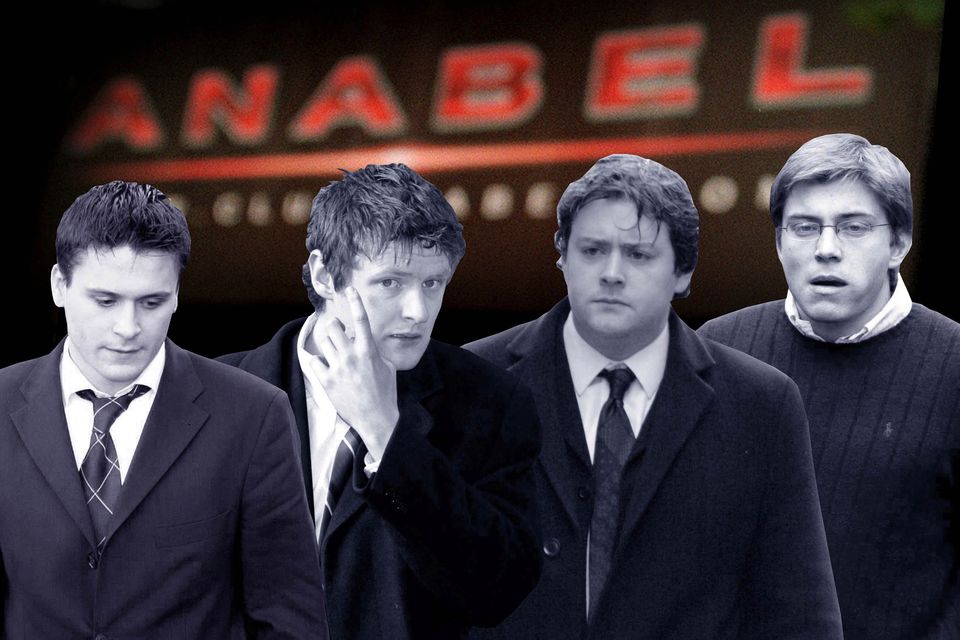 Andrew Frame, Seán Mackey, Desmond Ryan and Dermot Laide